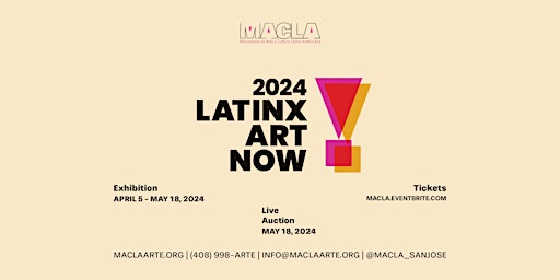 Imagem principal do evento 2024 Latinx Art Now!