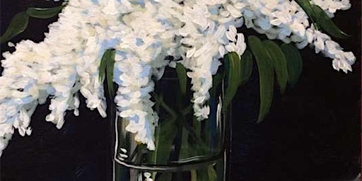Imagem principal do evento Manet's Lilacs in a Vase - Paint and Sip by Classpop!™