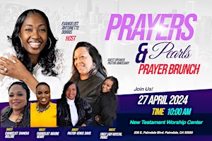 Imagen principal de Prayers & Pearls Prayer Brunch 2024