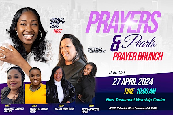 Prayers & Pearls Prayer Brunch 2024