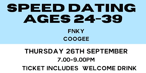 Immagine principale di Sydney Speed Dating for ages 24-39s in Coogee by Cheeky Events Australia 