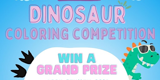 Dinosaur Coloring Event primary image