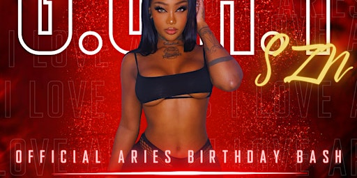 Aries bash Que p official birthday party primary image