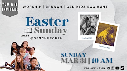 Easter Sunday Service and More!