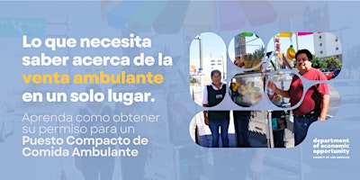 Imagem principal de Programa de Subvenciones para Puestos Compactos de Comida Ambulante (CMFO)