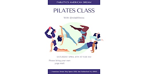 Imagen principal de Pilates Class hosted by @relabfitness