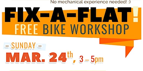 Fix-a-Flat (Free Hands-On Bike Clinic) primary image