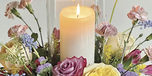 Primaire afbeelding van Easter Candle Flower Wreath Workshop