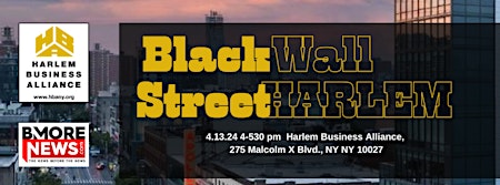 Black Wall Street HARLEM primary image