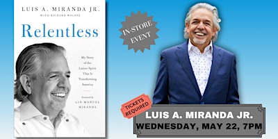 Primaire afbeelding van Luis A. Miranda Jr. | Relentless