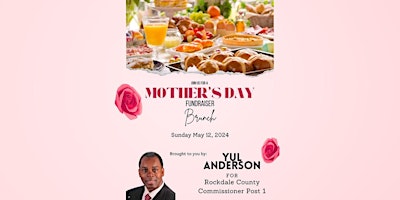 Primaire afbeelding van MOTHERS DAY FUNDRAISER BRUNCH IN CONYERS GA