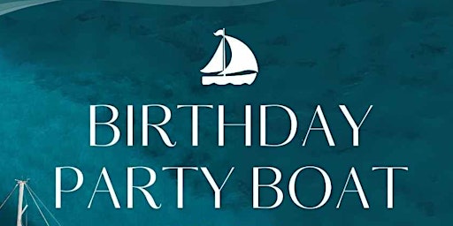 BIRTHDAY YACHT PARTY 2024 | NYC primary image