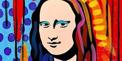 Imagem principal do evento BYOB Paint Night: Trippy Mona Lisa