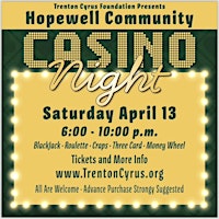 Primaire afbeelding van Casino Night in Hopewell Valley, Central Jersey