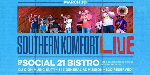 Easter Eve with Southern Komfort Brass Band primary image