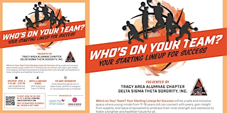 Who's on YOUR Team? YOUR Starting Lineup for Success