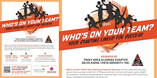 Immagine principale di Who's on YOUR Team? YOUR Starting Lineup for Success 