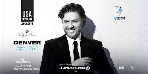 Hauptbild für Ragheb Alama VIP Night in Denver Colorado