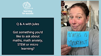 Q & A with Jules from Learning for Success