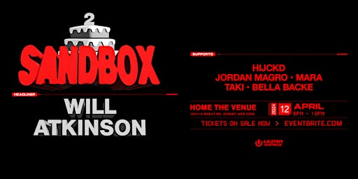 Sandbox ft. Will Atkinson (UK) & HIJCKD  primärbild