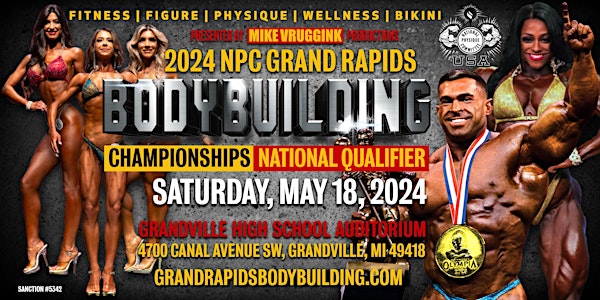 2024 NPC Grand Rapids Bodybuilding Championships (National Qualifier)