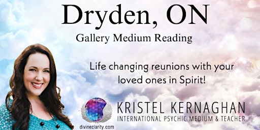 Imagem principal do evento Dryden Gallery Medium Reading with Kristel Kernaghan