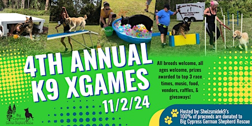 Imagem principal do evento 4th Annual K9 XGAMES