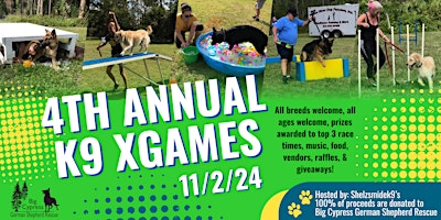 Imagem principal do evento 4th Annual K9 XGAMES