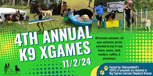 Primaire afbeelding van 4th Annual K9 XGAMES