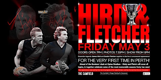Imagem principal do evento Hird & Fletcher LIVE at The Camfield, Perth!