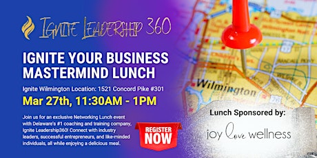 [Mar2024] Ignite Your Business Mastermind Lunch primary image