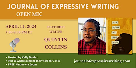 Open Mic with Quintin Collins  + 15 other writers