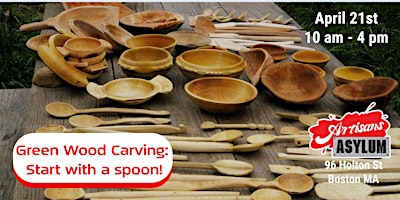 Primaire afbeelding van Green wood carving: start with a spoon!