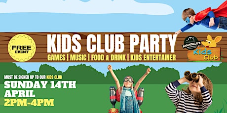 Armadillos Halswell Kids Club Party