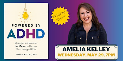 Imagem principal do evento Amelia Kelley | Powered by ADHD