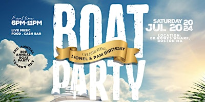 Imagem principal do evento 3rd Annual Boat Party