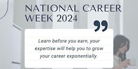 National Career Week 2024