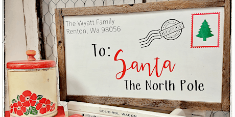 Santa Letter Sign Workshop  primary image