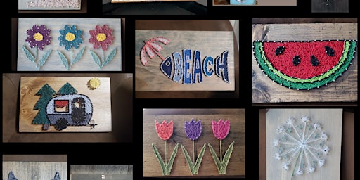 Immagine principale di String Art with Lisa at Back Mountain Makery Dallas 