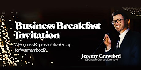 Business Representative Group Breakfast Session 1