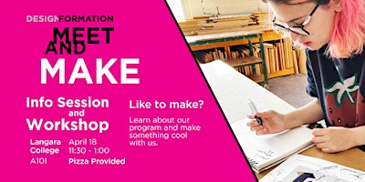 Imagen principal de Meet and Make - Design Formation Info Session and Workshop