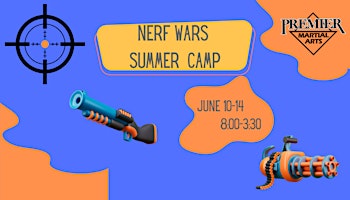Nerf Wars Week Summer Camp