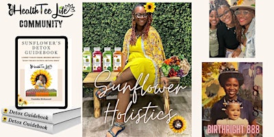 Primaire afbeelding van Sunflower Holistics Grand Launch Party and Book signing event!
