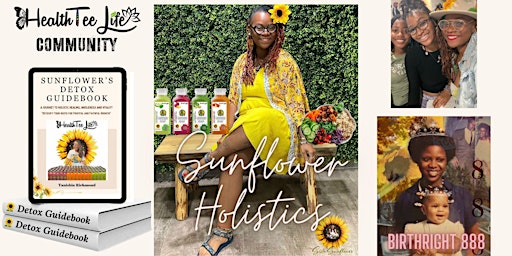 Sunflower Holistics Grand Launch Party and Book signing event! primary image