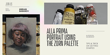 Alla Prima Portrait Using the Zorn Palette