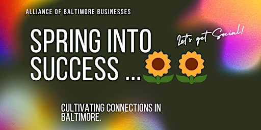 Imagen principal de NETWORKING EVENT - Alliance of Baltimore Businesses