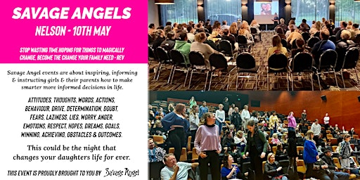 Imagem principal do evento Savage Angels - NELSON NZ