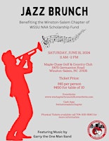 Imagem principal do evento Winston-Salem Chapter Scholarship Jazz Brunch 2024