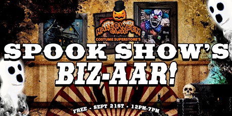 Spook Show's Biz-aar! by Halloween Club primary image