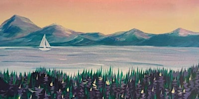 Tahoe Wildflowers - Paint and Sip by Classpop!™ primary image